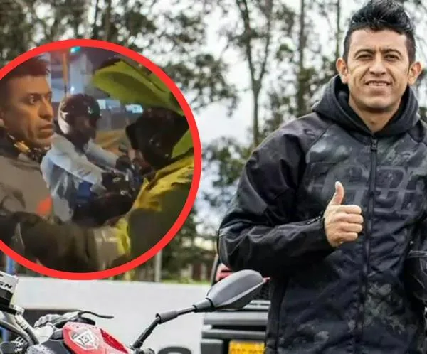 Concejal de Bogotá Julián Forero se enfrentó a Policía y le pusieron comparendo