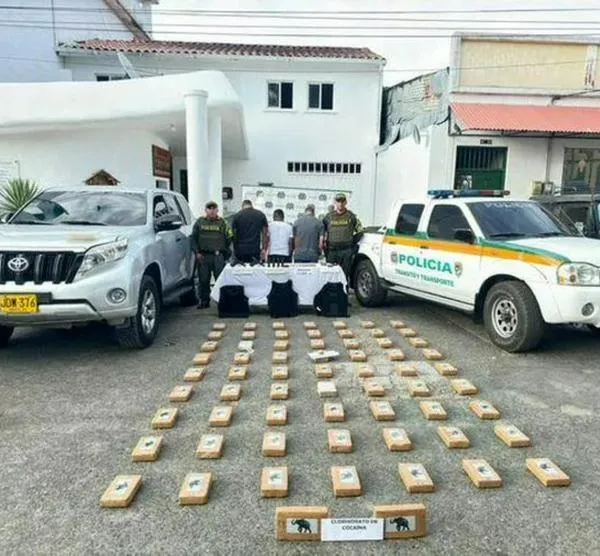 A la cárcel desmovilizado de las Farc y dos escoltas que transportaban cocaína en camioneta de la UNP