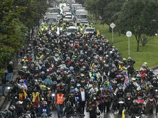 Conductores de motos y carros particulares anunciaron movilización ante inseguridad en Bogotá