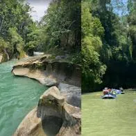 'Tailandia colombiano' es el Cañón del Güejar; cómo llegar y guía rápida