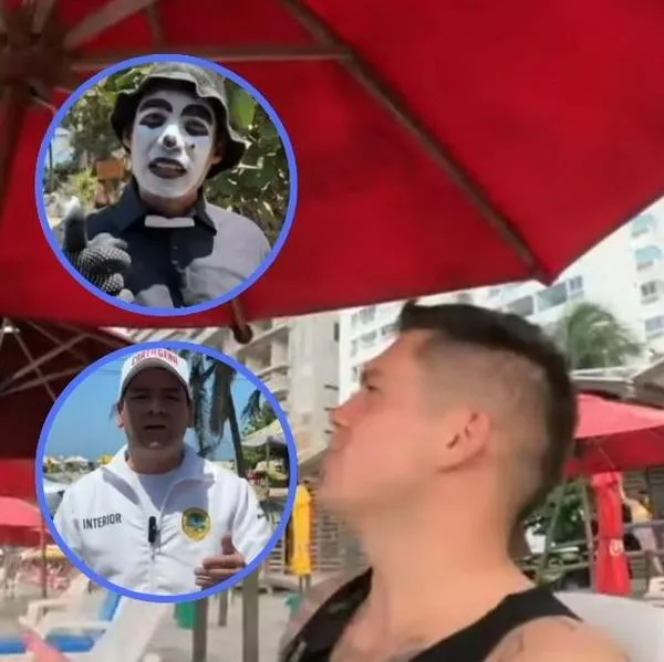 'Zazza', 'youtuber' italitano, mostrando supuestas estafas que vivió en Cartagena. Autoridades locales dicen que es farsa