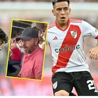 Periodista colombiano se infiltró en cancha de River y así celebró el gol de Boca
