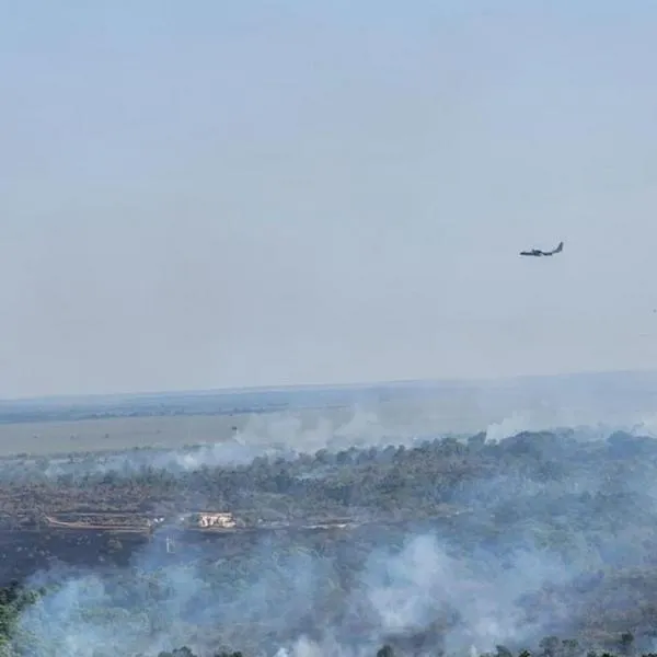 Incendio forestal en Marandua, Vichada, ha afectado más de 7 mil hectáreas