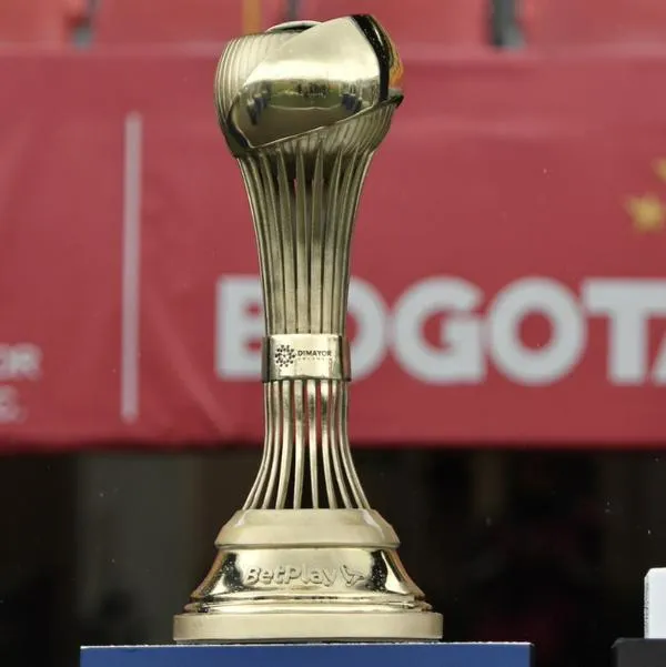 Trofeo de la Liga Betplay, cuyo torneo tendría cambio en las fechas de partidos, según aseguró Hernán Peláez