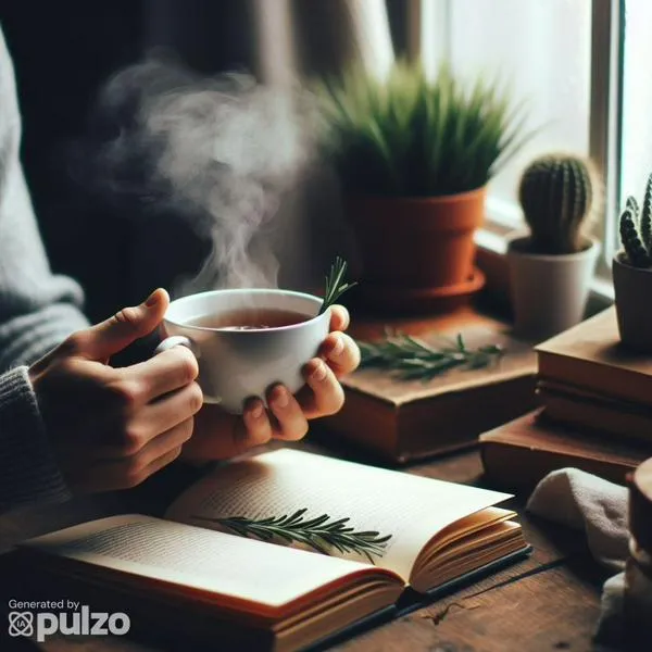 Beneficios del romero para calmar la ansiedad y el estrés. Preparar un té hace que el sistema responsa a sus propiedades calmantes y reguladoras.