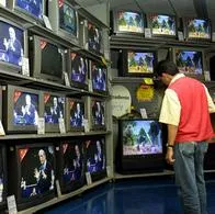 Foto de televisores, en nota de cuál es el televisor que más consume energía en Colombia.