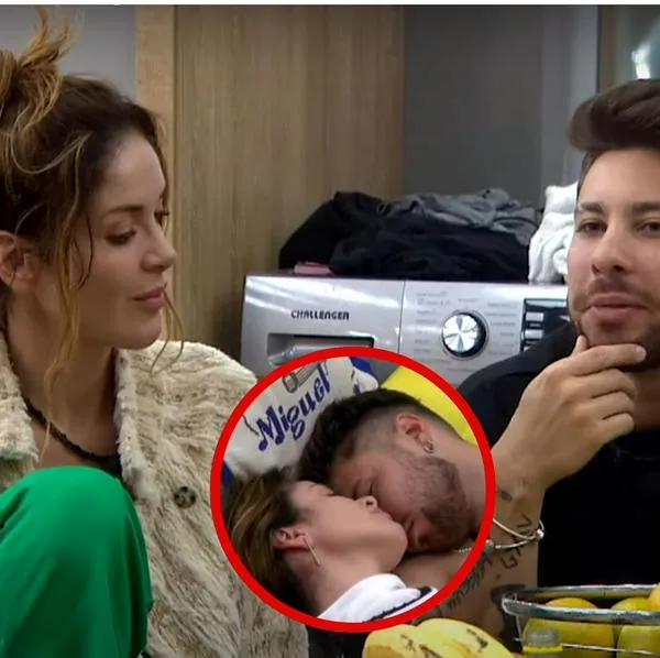 Nataly Umaña besó a Miguel Melfi en 'La casa de los famosos': polémico video.