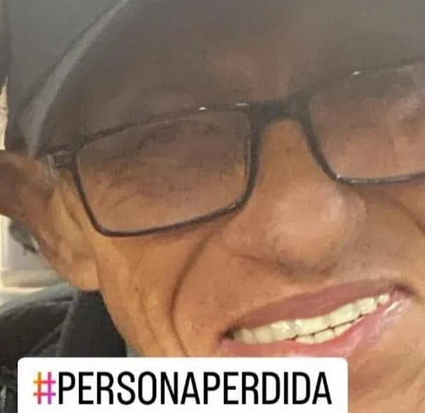 Persona desaparecida en Bogotá. 