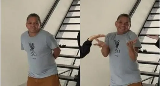 Video del papá de Luis Díaz bailando canción de El Secuestrado.