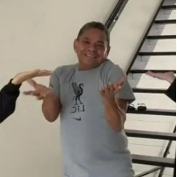 Video del papá de Luis Díaz bailando canción de El Secuestrado.
