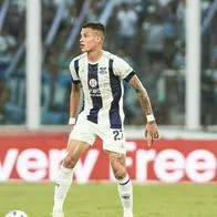 El colombiano Juan Camilo Portilla, al servicio de Talleres, se reportó con un golazo hoy ante River Plate por la Copa de la Liga Argentina.