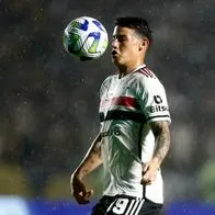 James Rodríguez entró y no lo detenía nadie: tremenda jugada armó en Sao Paulo vs Palmeiras