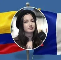 Colombiana se hace viral porque dice que se siente francesa.