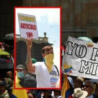 Fuera Petro: marchas hoy en Bogotá y más ciudades.