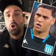 Flavio Azzaro: duro con  Juan F. Quintero y Róger Martínez, colombianos de Racing