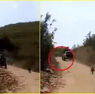 Así fue la triste imagen un perro en Neiva corriendo detrás de una camioneta. Al parecer, los dueños del canino lo habrían abandonado. Vea el video.