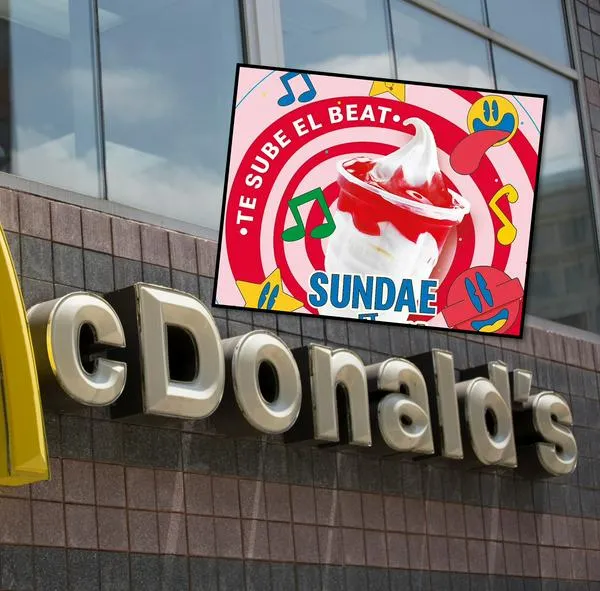 Bon Bon Bum y McDonald’s hacen alianza en Colombia para vender uno de los helados más famosos, el Sundae Feat.