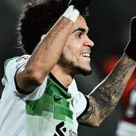 Luis Díaz marcó gol y pone a soñar a Liverpool con la Europa League: derechazo fulminante