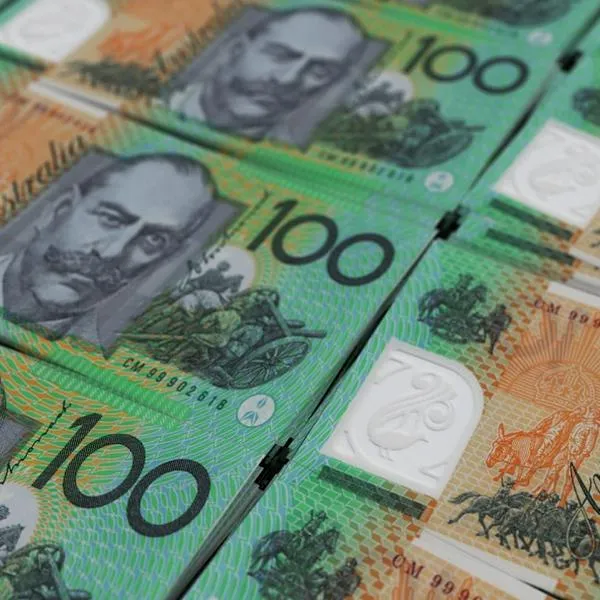 Billetes de dólares australianos, en nota sobre cuántos son 1.000 dólares australianos en pesos colombianos