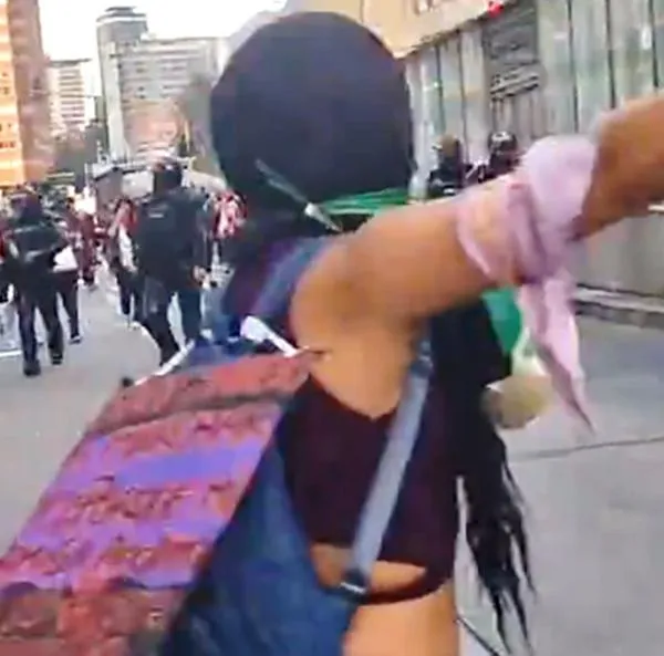 Violencia en Bogotá hoy 8 de marzo (2024) por manifestaciones del Día de La Mujer