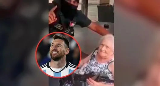 Una adulta mayor nombró a Lionel Messi y se salvó de ser secuestrada por Hamas