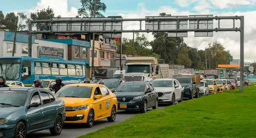 Salud de conductores en Bogotá gravemente afectada por trancones