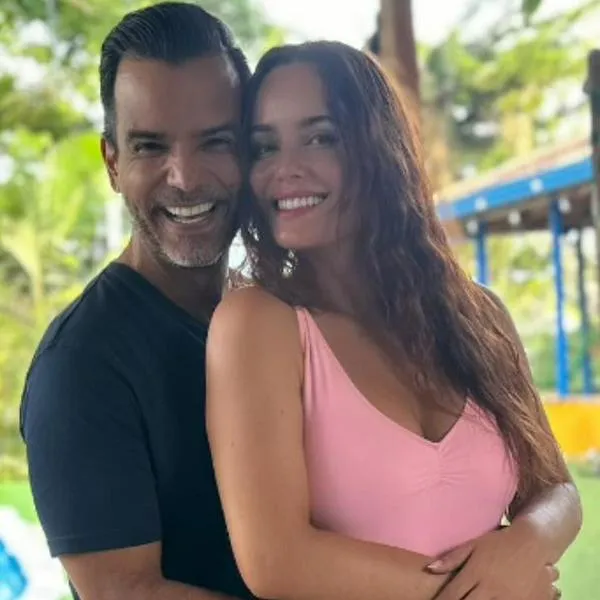 Ana Lucía Domínguez está embarazada de su esposo Jorge Cárdenas luego de 15 años