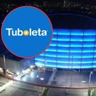 Imagen de Movistar Arena por noticia sobre anuncio de Tuboleta