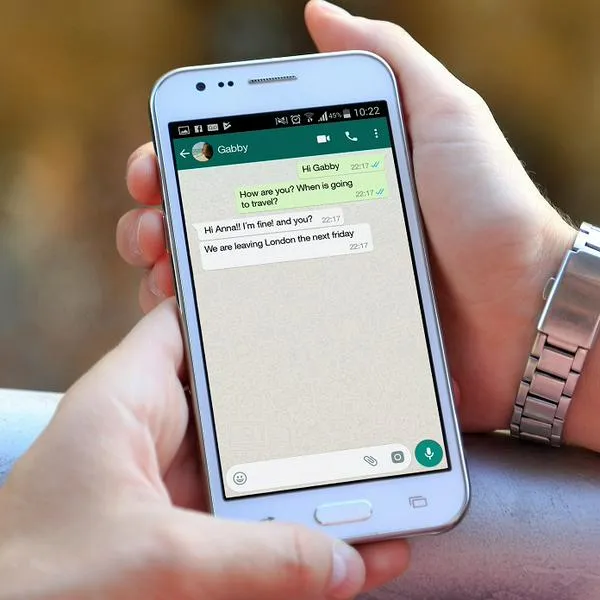 Conversación de WhatsApp, en nota sobre nueva función que tendría la 'app'