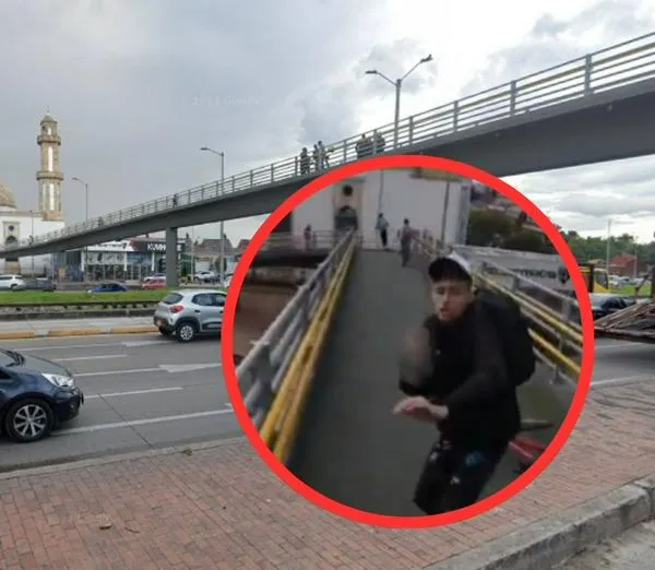 Robo en Bogotá hoy: ladrones atracaron a joven en puente de la NQS con 80