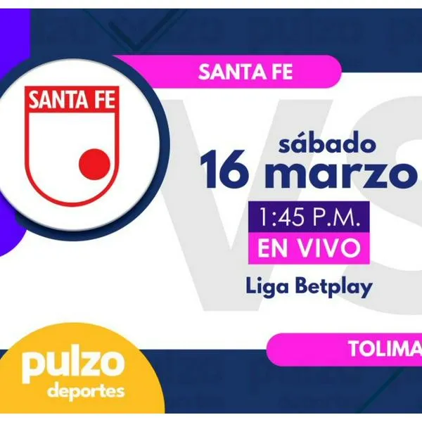 Santa Fe vs Tolima hoy EN VIVO transmisión gratis por Internet sin anuncios | Dónde ver gratis Santa Fe vs Tolima | A qué hora juega Santa Fe y Tolima