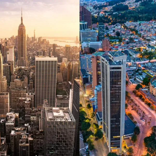 New York y Bogotá; ¿cuál ciudad es más grande?