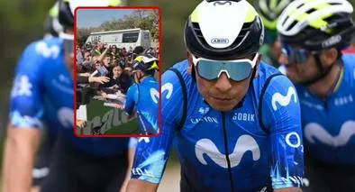 Nairo Quintana fue ovacionado en Vuelta a Cataluña y desató locura con Movistar Team: video