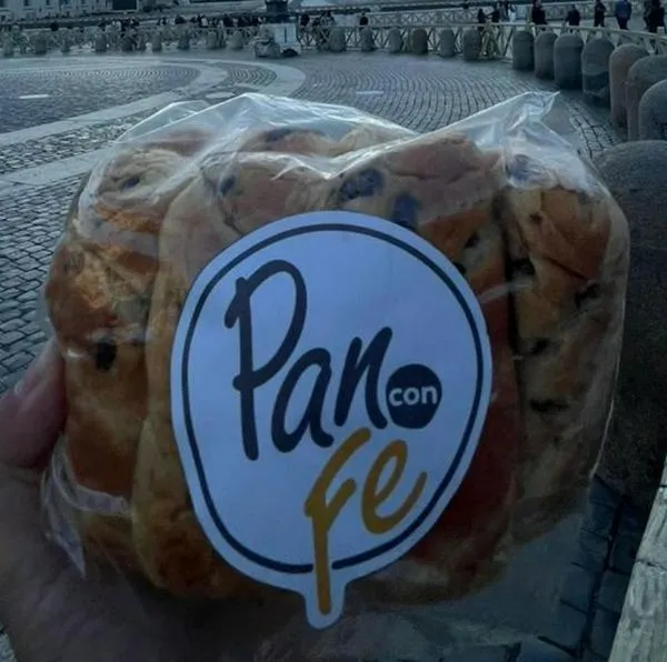 El 'Pan con Fe' llegó al Vaticano. 