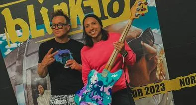 Festival Estéreo Picnic 2024: colombiano diseñó bajo a Mark Hoppus, de Blink-182