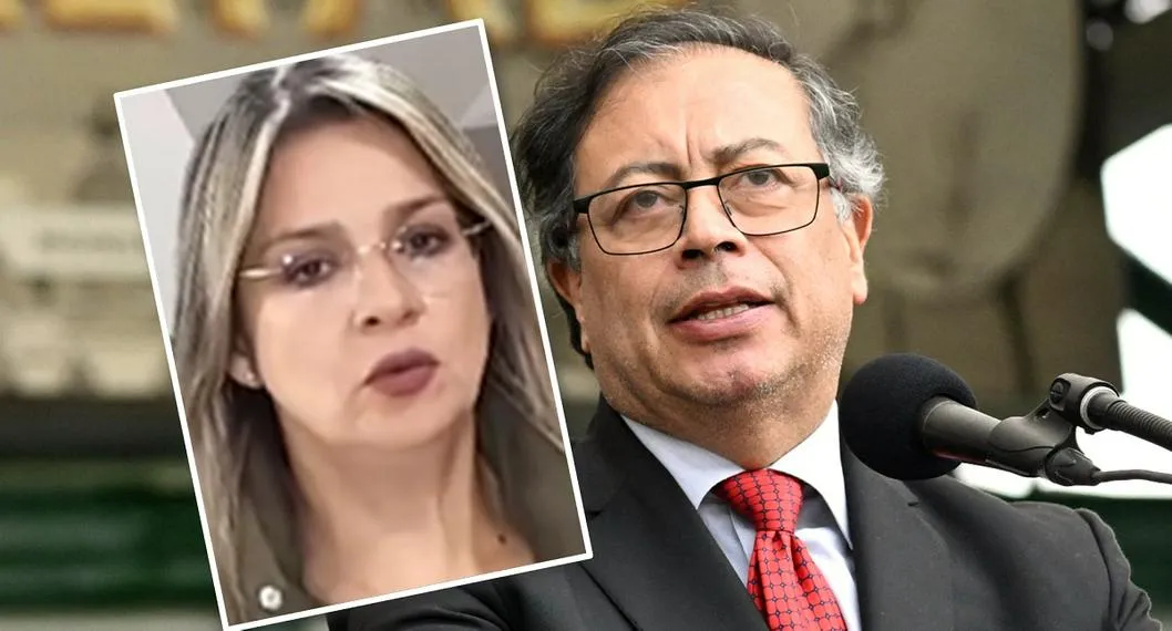 Vicky Dávila, que da dura respuesta a Gustavo Petro: “Terroristas, los del M-19”