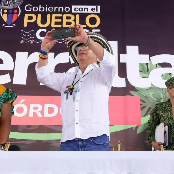 Gustavo Petro, quien aseguró que hay un plan de empresario en Barranquilla para comprar votos y tumbar la constituyente.