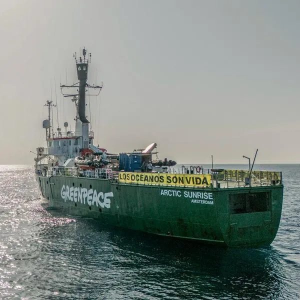 Barco Arctics Sunrise de Greenpeace llegará por primera vez a Colombia