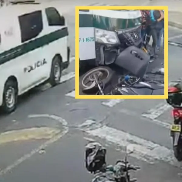 Patrulla de Policía mató a motociclista en Bogotá: obvió pare e hizo contravía