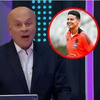 Carlos Antonio Vélez quedó encantado por frase de James Rodríguez tras victoria de Colombia ante España: video