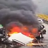 Grave accidente en la vía Bogotá-Villavicencio dejó 6 personas heridas 