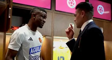 Radamel Falcao visitó a Selección Colombia en España antes de partido ante Rumania: fotos