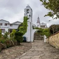 Foto de capilla de Monserrate, en nota de cuál es la virgen de Monserrate de Bogotá: es morena y tiene gran historia detrás