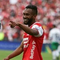 Jersson González, jugador de Santa Fe, palpita el partido contra Nacional y dijo que tienen que arrancarles la cabeza.,