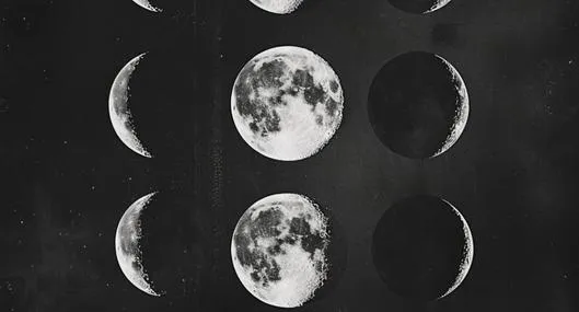 Calendario lunar de abril 2024 para cortarse el cabello y que crezca sano y fuerte. La luna creciente ayuda a crecer más fuerte y la llena más rápido.