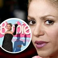 Fotos de Shakira y de Barbie, en nota de que la cantante criticó el filme y contó por qué sus hijos odiaron del todo la película
