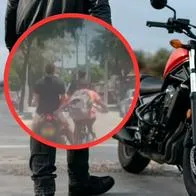 Santa Marta: motociclista fue grabado cometiendo imprudencia vial