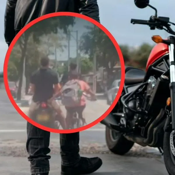 Santa Marta: motociclista fue grabado cometiendo imprudencia vial