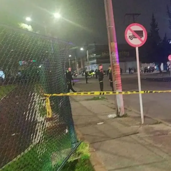 Presunto atentado en CAI de Bogotá. 