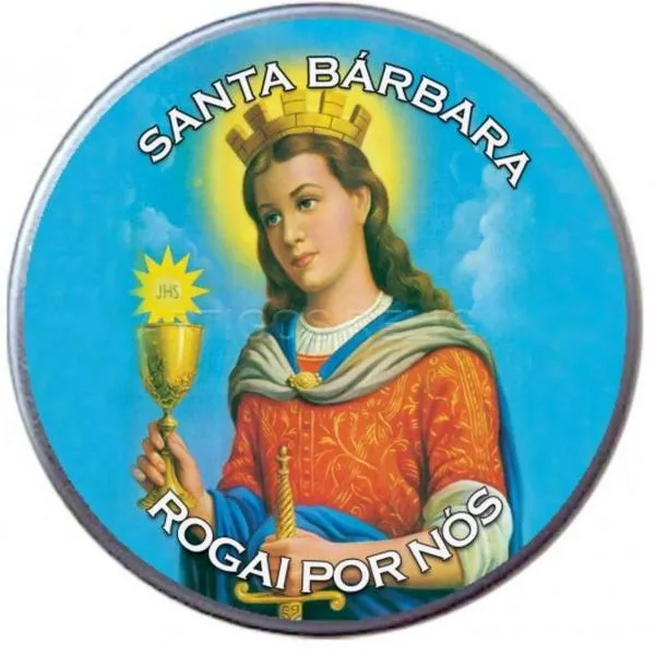 Oración a Santa Bárbara para pedir un milagro o su intercesión. Fue encerrada y decapitada por su mismo padre, quien no quería que fuera cristiana.